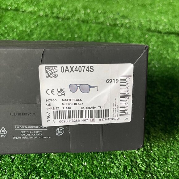 Armani Exchange Soft Box Glasses Storage Case w/ 2 Replacement Lenses 0AX4074S - Picture 14 of 15